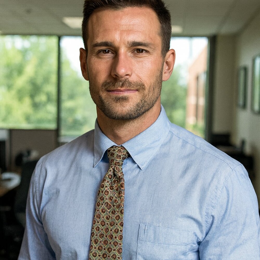 Molecular Expressions Cocktail Collection‎ 100% Silk Tie Under the Microscope